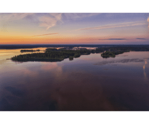 Buy Michigan flood insurance. Flooded area